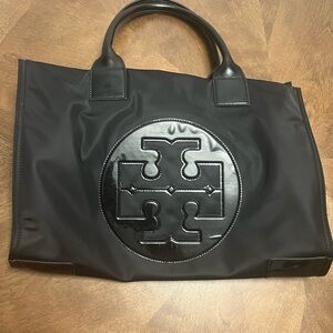 Black Tory Burch Tote Bag - like new